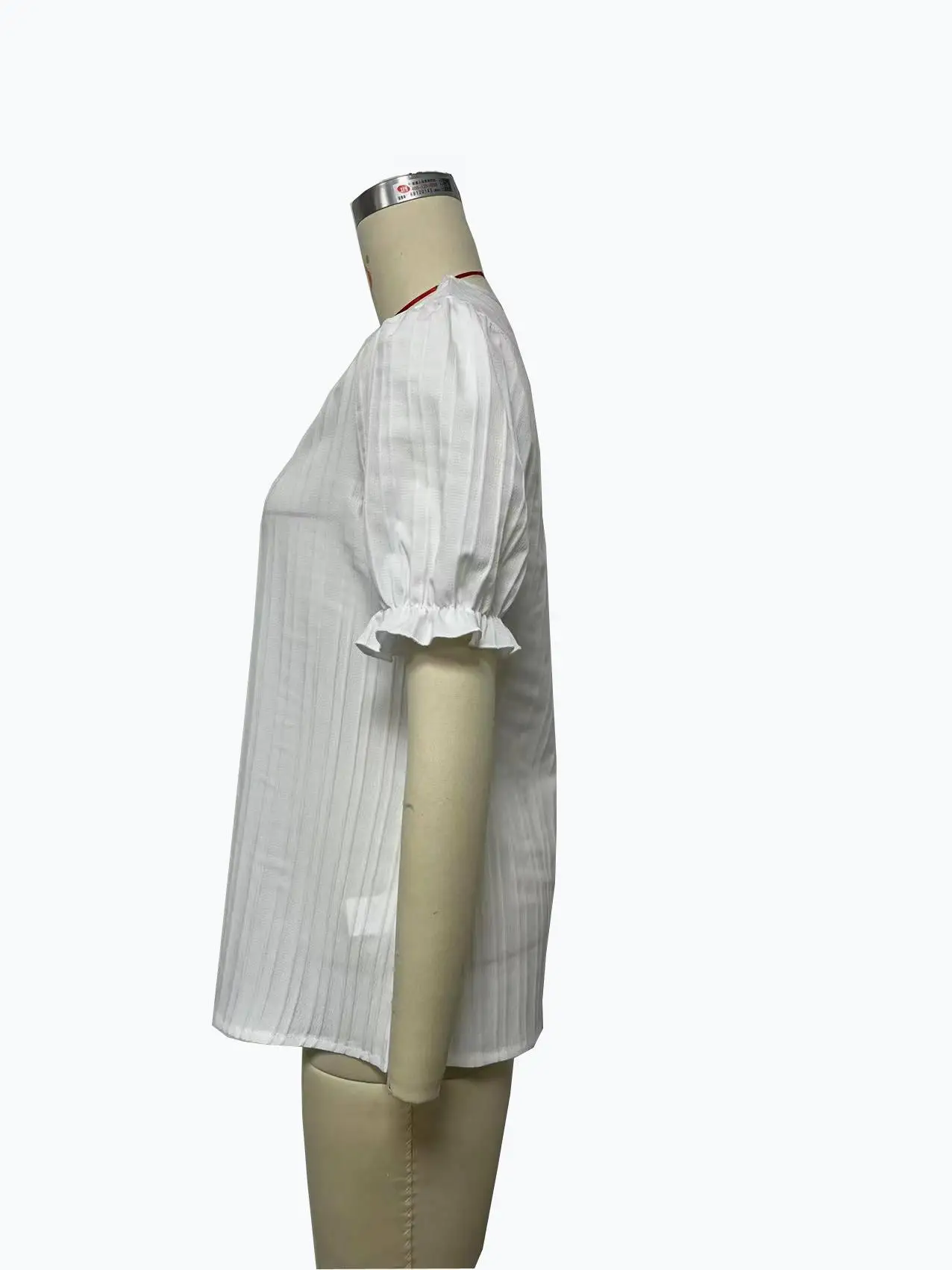 Sa3e85653ea8045b6a4eca44406f888953 Elegant Blouse Solid Shirt Lace Summer Fashion Hollow Short Sleeve Pullover Top Office Lady Shirt S-5XL Mallzona