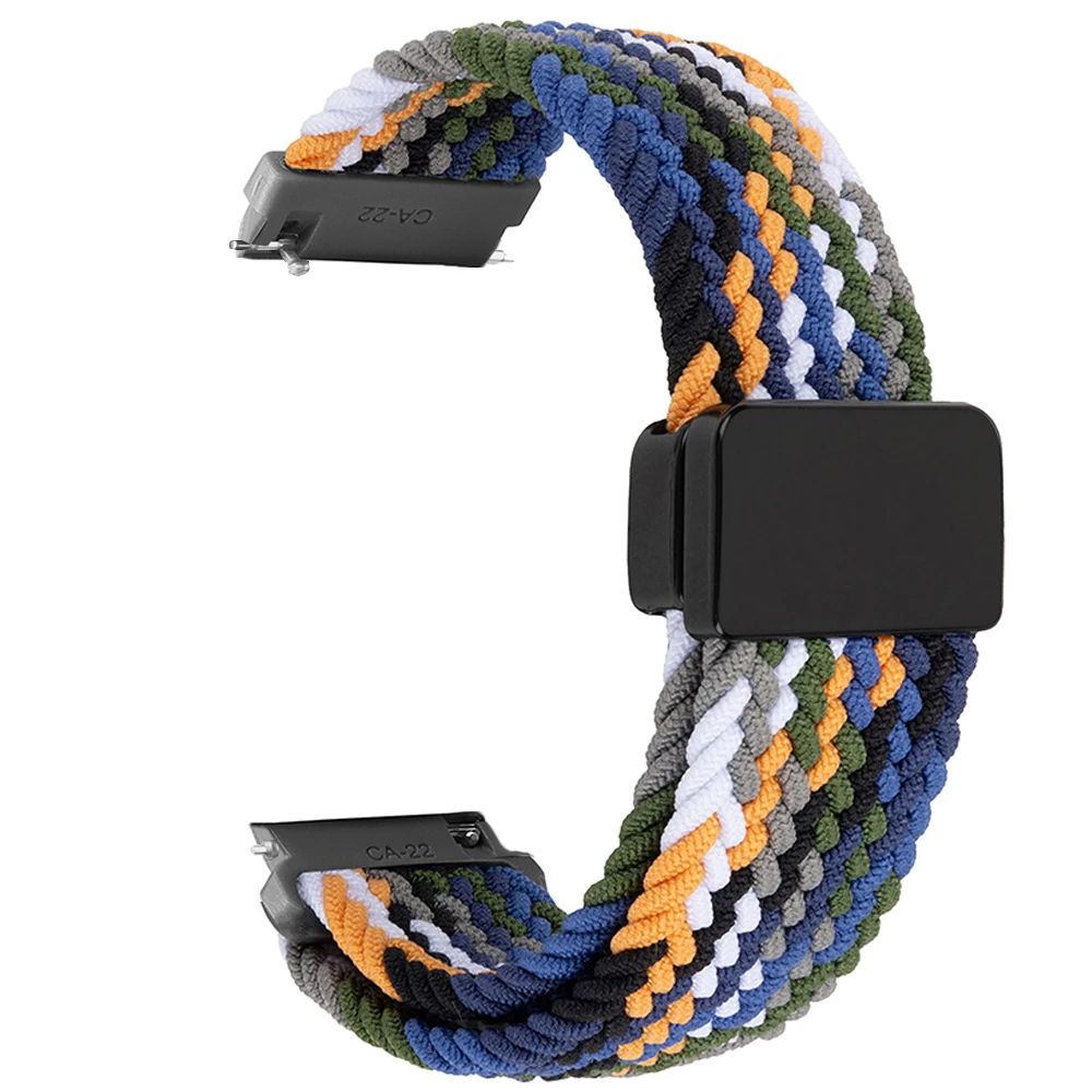 Premium Magnetic Buckle Nylon Strap in 20-22mm Size