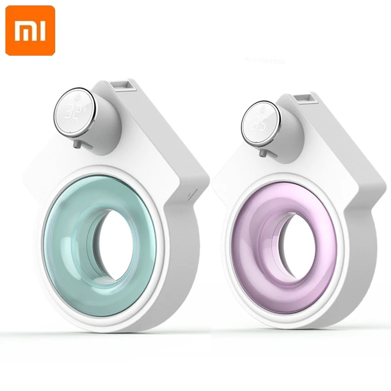 

New Xiaomi Soap Dispensers 280ml Temperature Display Hand Wash Waterproof Automatic Wall-mounted Liquid Creative Foam Soap Disp
