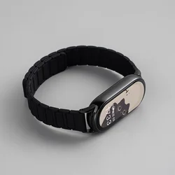 Magnetic Loop Silicone Sport Wristband Bracelet Accessories - Mi Band 10 (01)