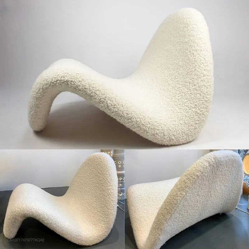 

Nordic Designer Chair Lazy Sand Reclining Chair Postmodern Leisure Model Room Club Living Room Balcony Leisure Garden Furniture
