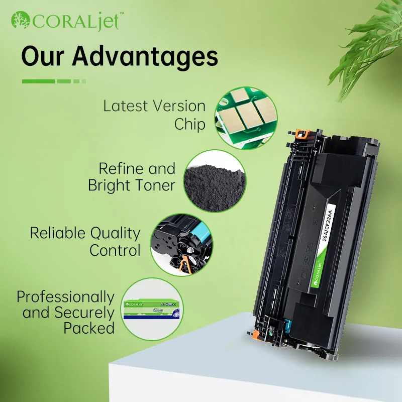 1PC CF226A Toner Cartridge Compatible With HP Laserjet M402n MFP M426fdw M402dn M402 M402dw M402dne M426fdn M426 M426dw