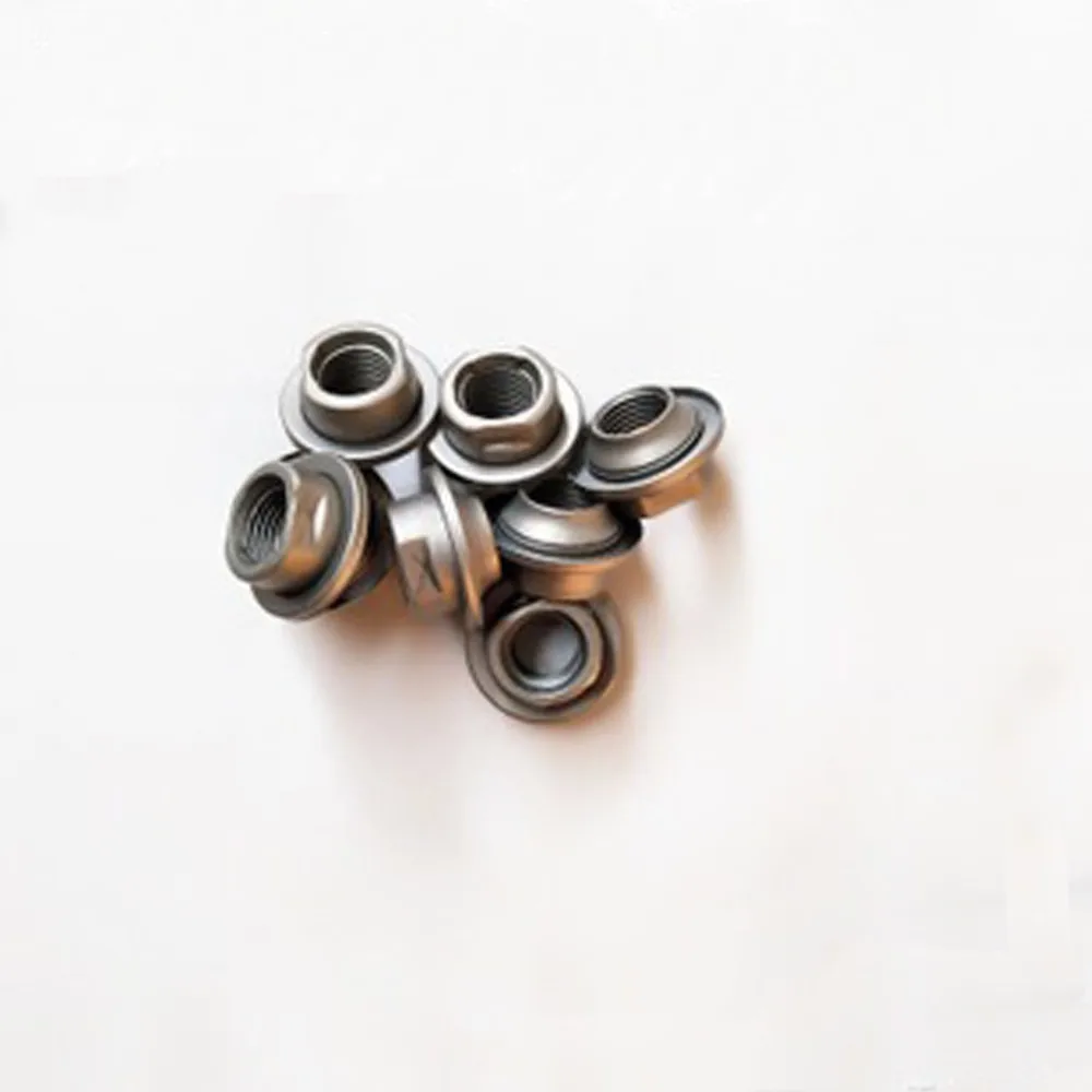 

2Pcs Bicycle Axle Gear MTB Bike Cone Cycle Hub Iron Nut 8/3 Rear Axle Gear Mountain Bike Hub Axle Block Bead Gear Bowl Screw Nut