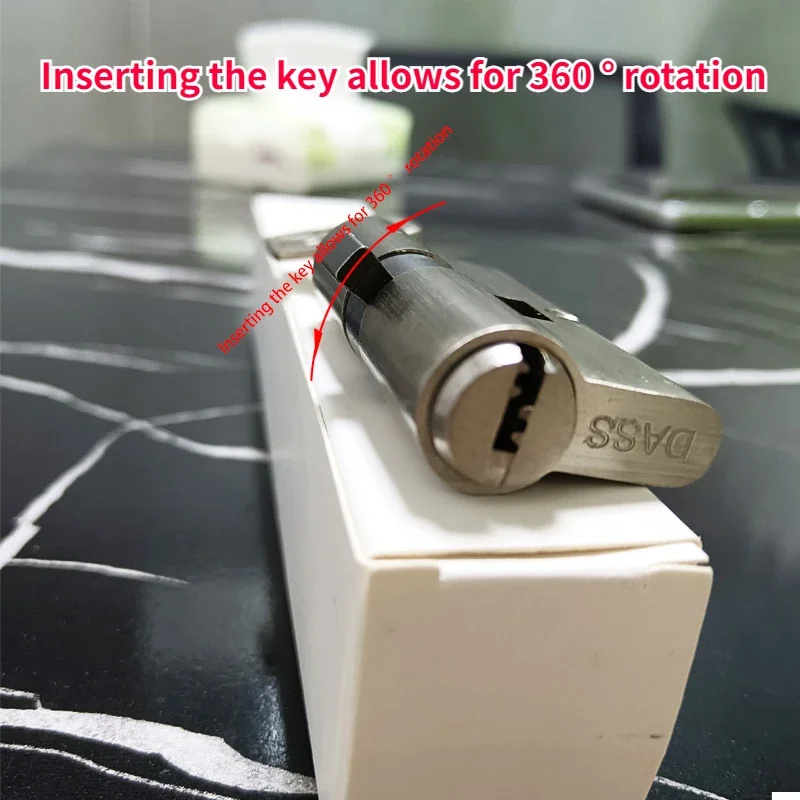 Customize The Same Key To Open All Cylinder 5pcs Keys Doors European Standard Anti-theft Door Lock door lock cylinder