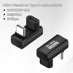 High - Speed USB - C 8K Charger Connector with 240W Power Delivery and 80Gbps Data Transfer Rate (240W CG - CM UX HS)