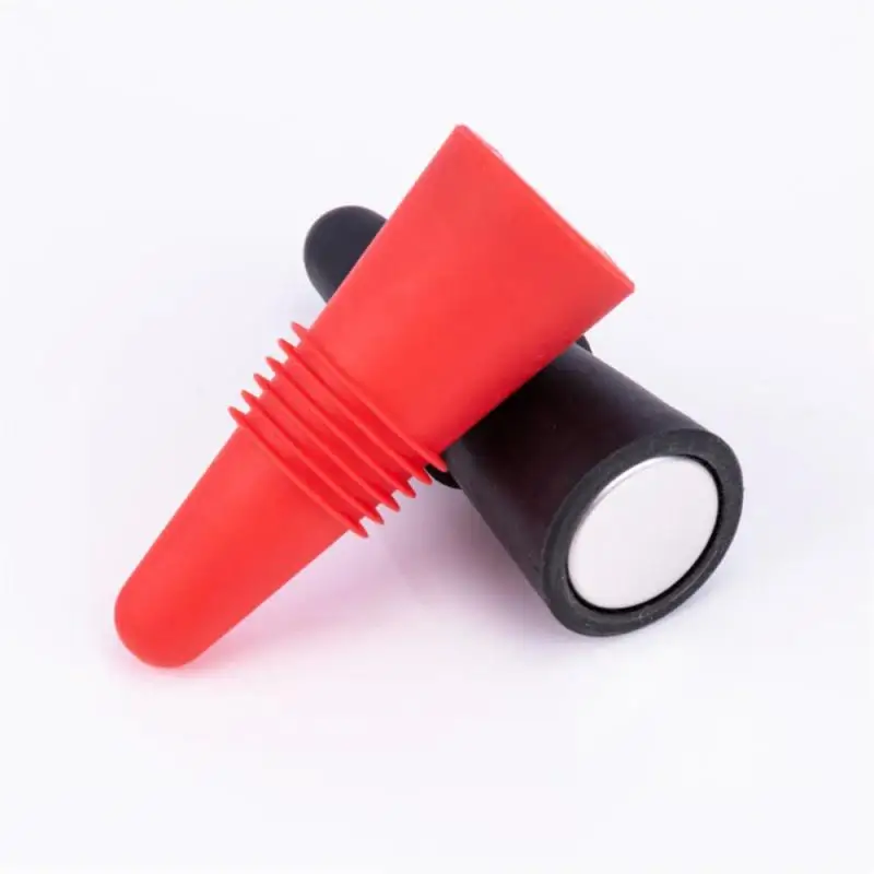 Silicone Wine Bottle Stopper Leak Proof Beer Whiskey Bottle Cap Champagne Accessories Closer Wine Cork Plugs Lid Bar Accessories wine stopper wine stoppers beer bottle caps
