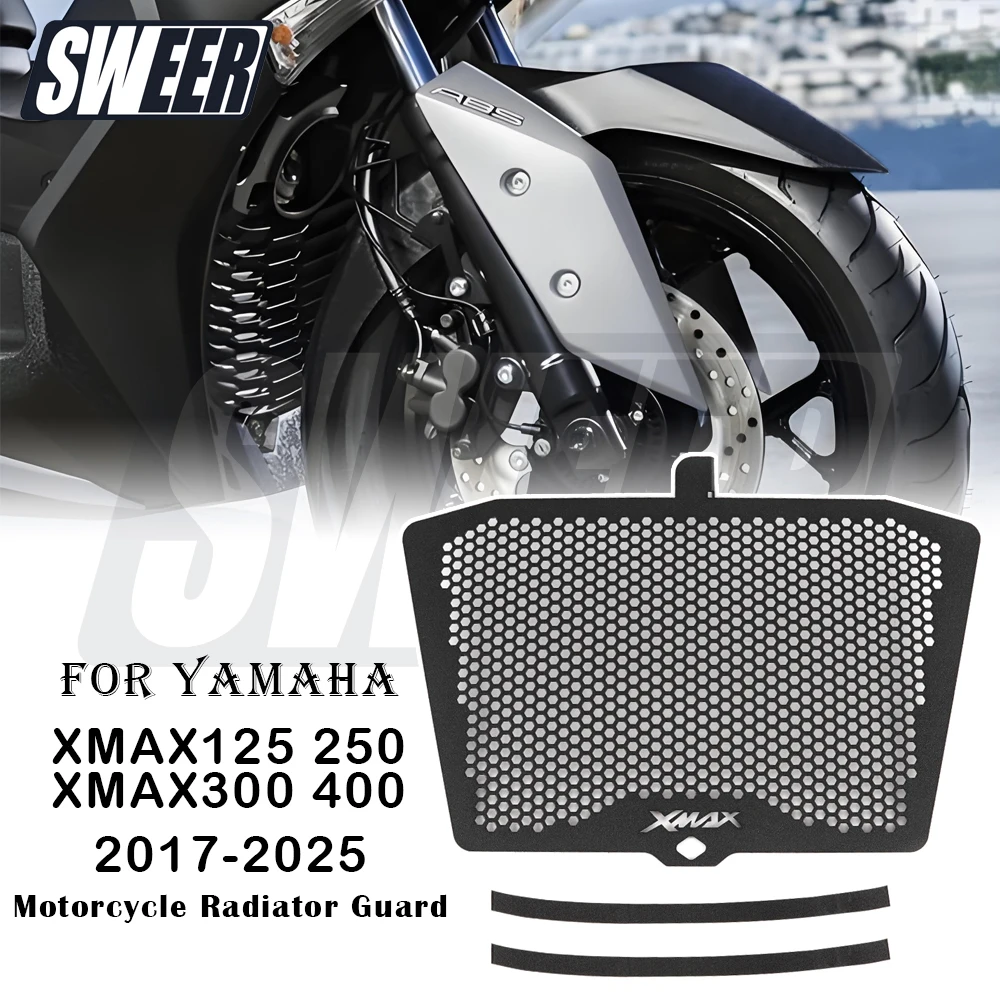 Motorcycle Radiator Guard Compatible With Yamaha XMAX125 XMAX250 ...