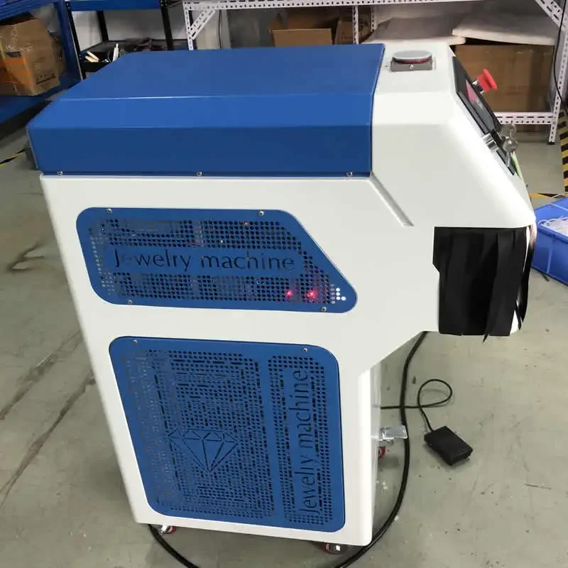 300W 150J Jewelry Laser Welding Machine Metal Spot Welder with HD CCD Microscope for Gold Silver Chain Ring Pendant Soldering 2
