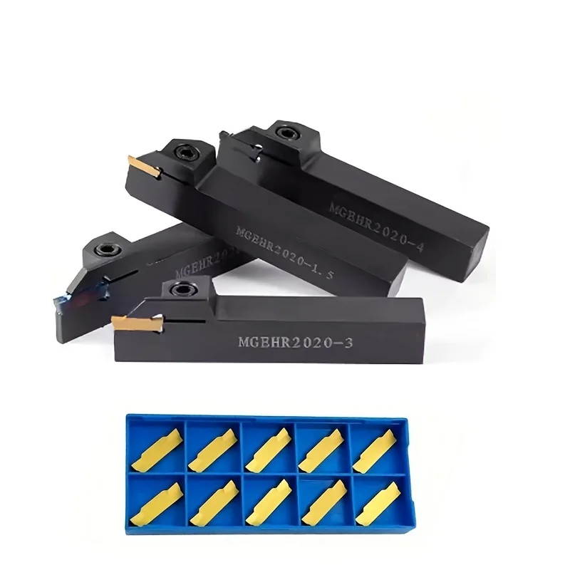 MGEHR 시리즈 CNC 선반 공구 홀더 MGRHRL MGEHR1.5/2/2.5/3/4/5/6mm 블레이드 외부 원형 홈 절삭 공구 홀더