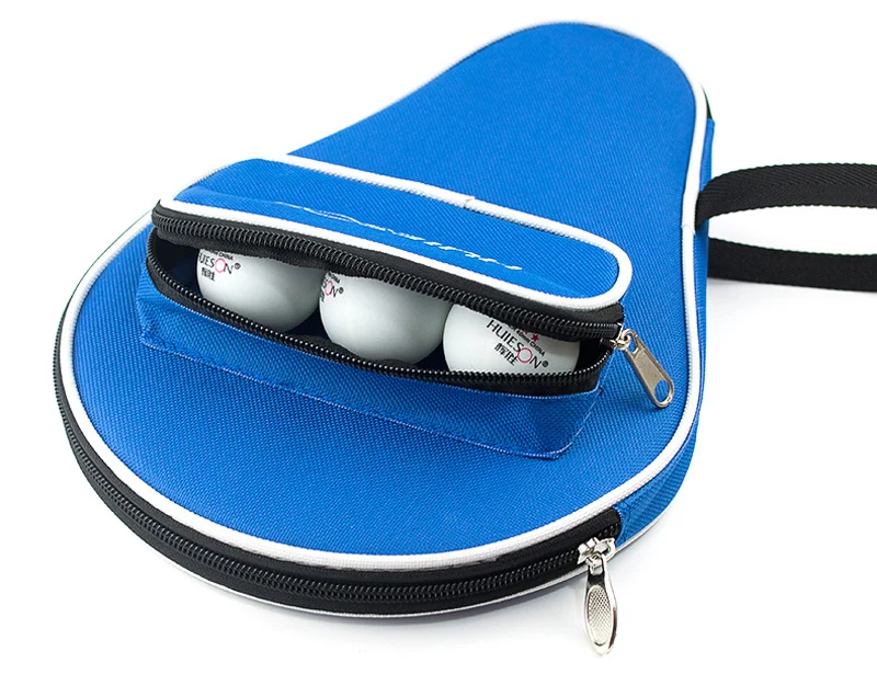 Description Picture 4 of itemHuieson Table Tennis Racket Bat Bag High Quality Oxford Cloth Black Blue Ping Pong Rackets Case For Blade Paddle Balls Storage