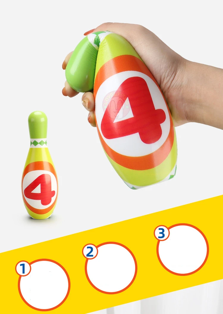Kit De Bowling Pour Enfants - 10 Quilles + 2 Boules, Jeu D'intérieur/extérieur éducatif (tailles 25cm Ou 30cm)