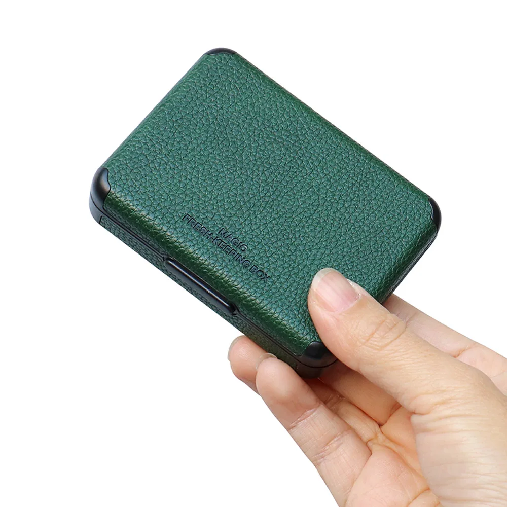 Leather Case for IQOS ILUMA Portable Pack Cigarette Box for IQOS 3 Duo Cover Cases for LIL Holder Pouch Protective Accessories