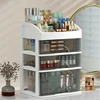 Drawer Makeup Organizer Large Capacity Plastic Makeup Storage Box Lipstick Holder Large Capacity Office Supplies Storage Box 2
