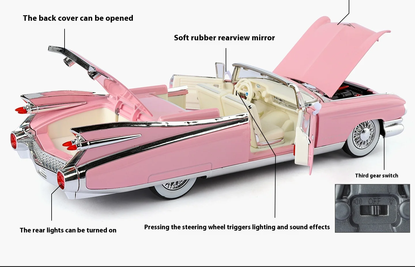 キャデラック エルドラド 1/24 希少 超レア Amazon | WHITEBOX