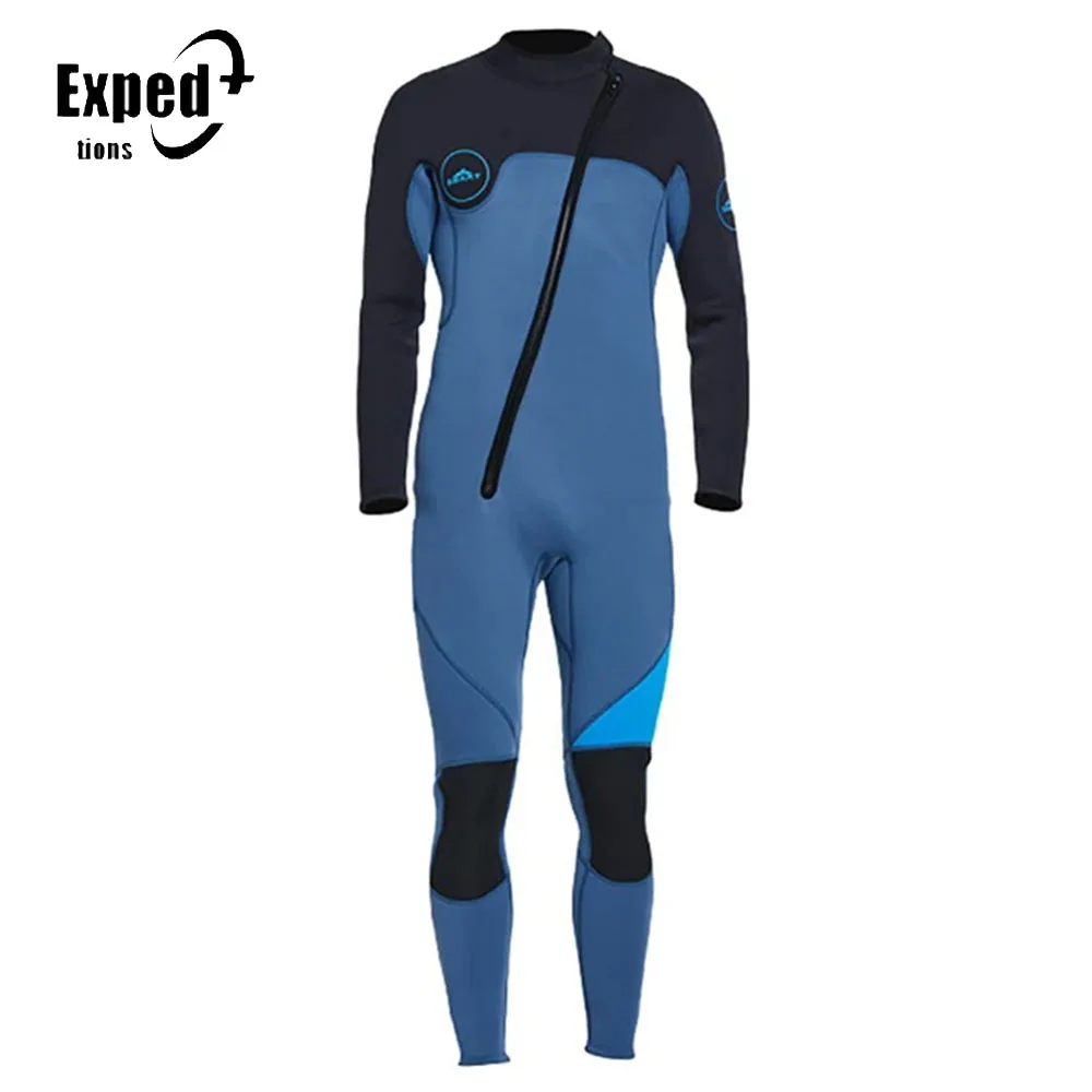 

3mm Front Zip Full Body Super Stretch Diving Suit Mens Wetsuits Surfing Jumpsuit Neoprene 3MM Deep Sea Diving Suit