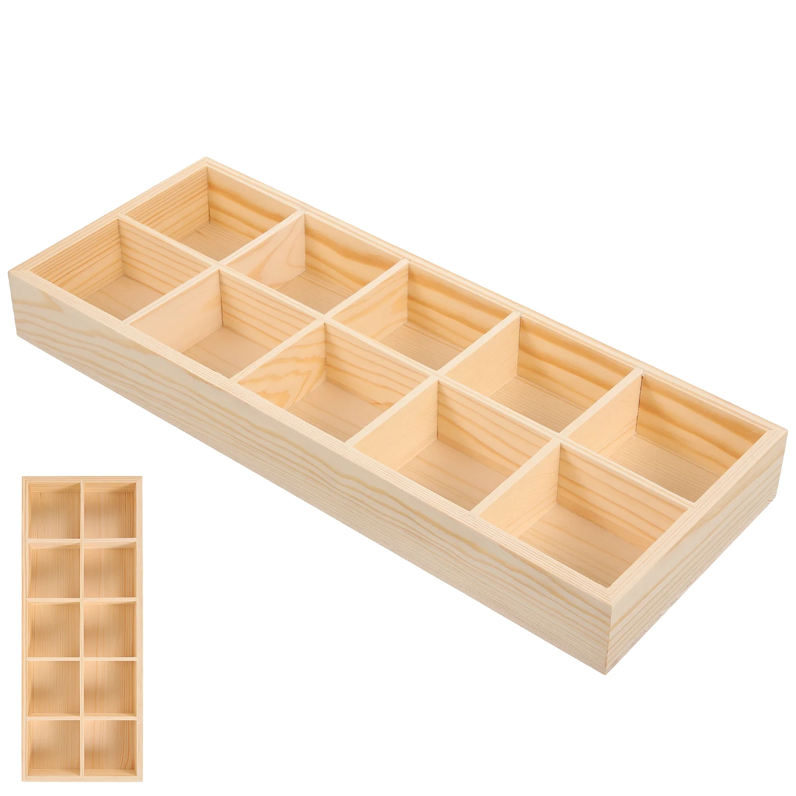 

Wooden Tea Bag Holder Sugar Packets Spice Pouches Storage Box Instant Coffee Bag Box