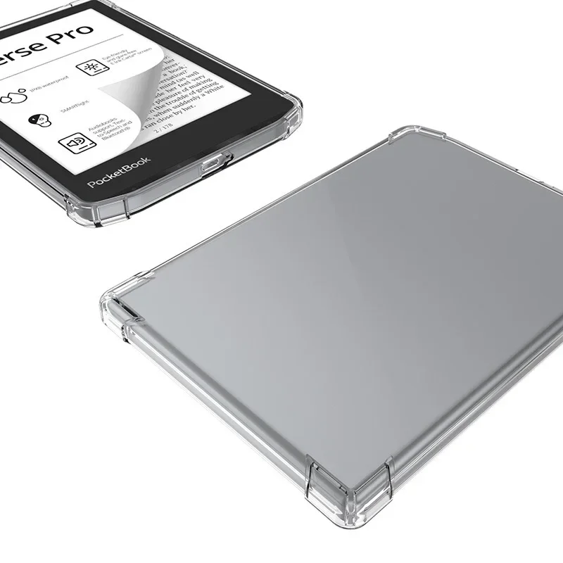 Clear Shockproof TPU Back Cover with Airbag Protection