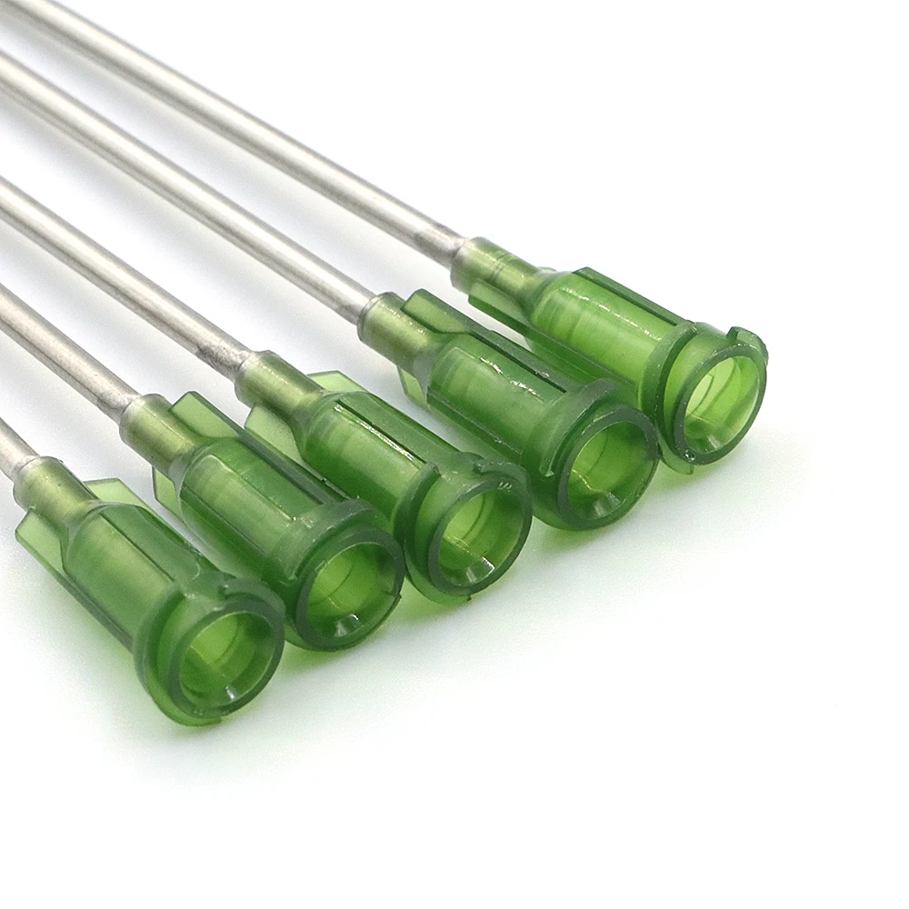 Needles For Medical Injections PATIKIL 8Ga X 5 Inch Stainless Steel Dispensing Needle Tips, 6Pcs Metal Glue Needle Tube Blunt Tips Luer Lock For Thick Glue Ink Lab, Silver Blunt Tip Dispensing