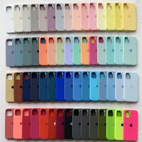 Original Official Apple Silicone Cases For iPhone 13 14 15 12 16 Pro Max Full Protector Full Apple Logo Phone Cover With Box 3