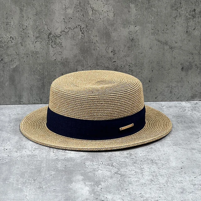 Mens Derby Hat Pork Pie Hat For Men Women Straw Boater Hat Summer