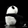 Panda High Fidelity Anime Cute Plushie National Treasure Plush Toys Lifelike Animals Simulation Stuffed Doll Kawai Toy Gifts Kid 4