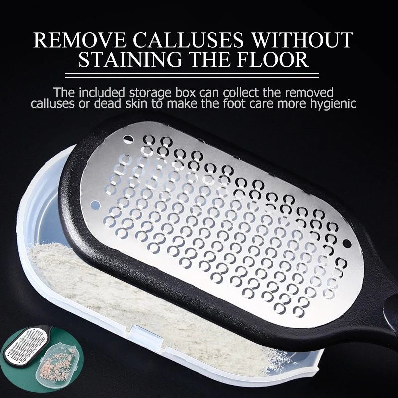 Foot File Scraper Callus Remover Feet Professional Steel Pedicure Tools  Foot Corn Removal Dead Skin Remover Foot Care