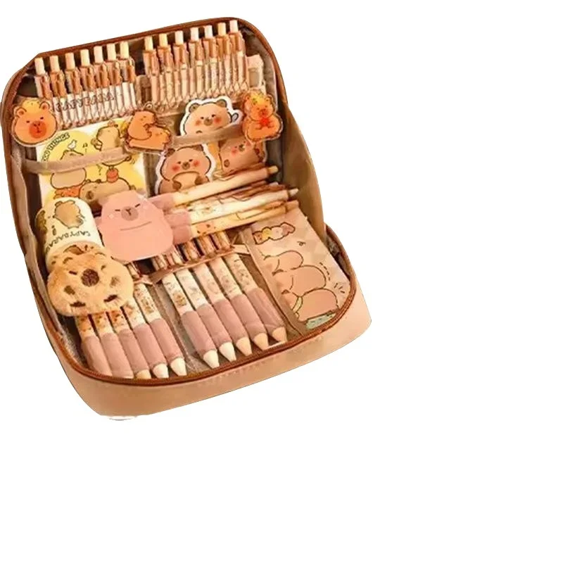 BOSS - Set met slaappakje en mutsje voor baby's in een cadeaubox - Bedrukt