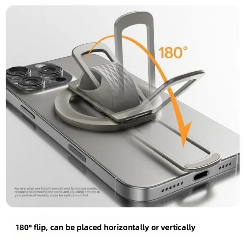 Magnetic Liquid Silicone Phone Ring & Rotatable Desktop Holder