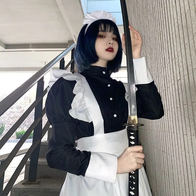 Maid Outfit Unisex Cosplay Kostüm Lolita Kleid Jujutsu Kaisen 12