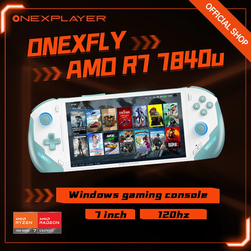 Onexplayer Mini Pro Ryzen 7 6800U/32Go/2To/7 Pouces Noir - Console