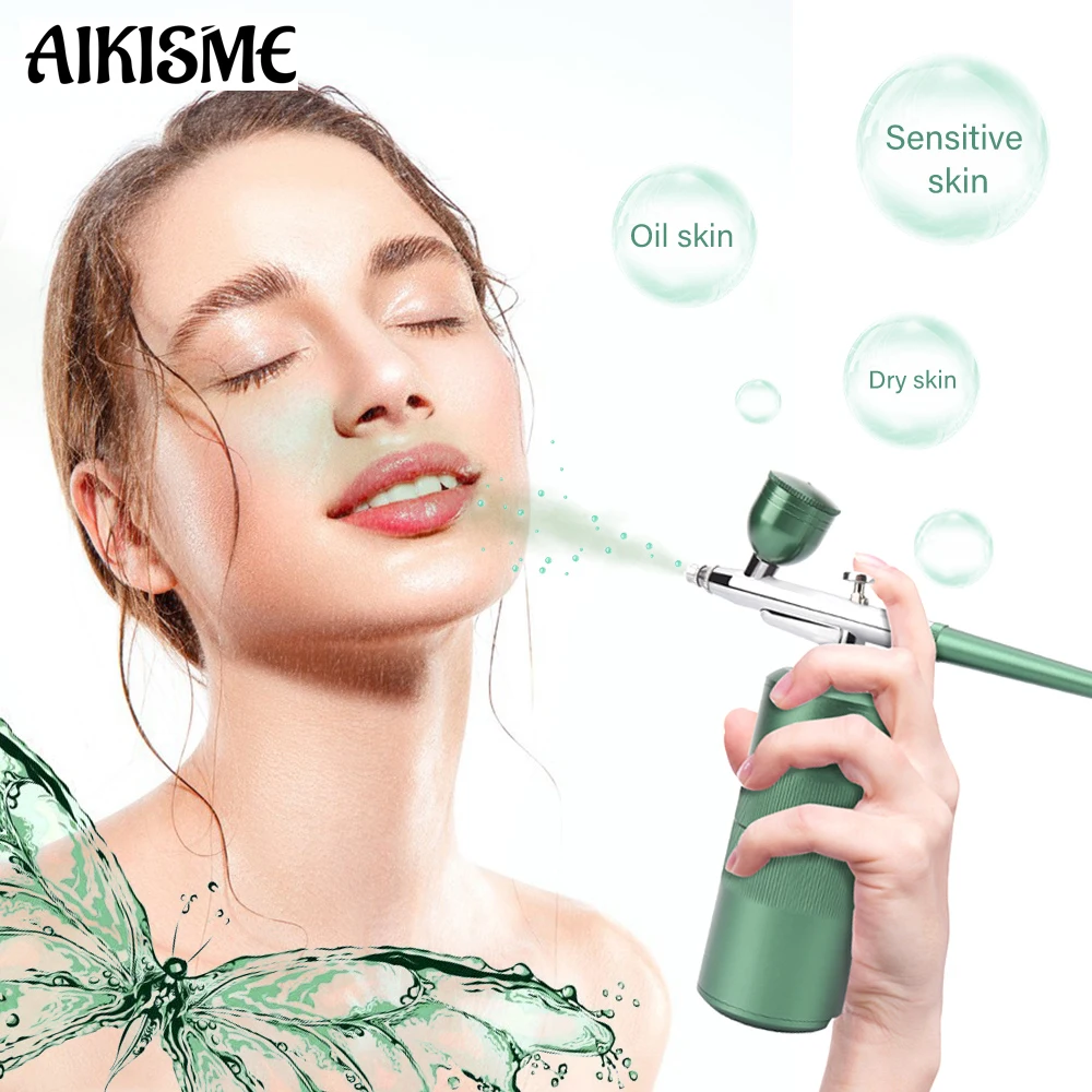 Portable Airbrush Facial Sprayer Water Oxygen Hydra Facial Machine Nano