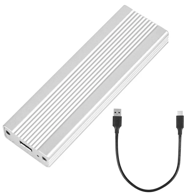 Sata Ssd Case Disco Rígido Externo M.2 Nvme Ssd para Usb 3.1 Chave de Gabinete de Disco Adaptador de Cabo tipo c b hd Hdd Box m2 - Imagem 5