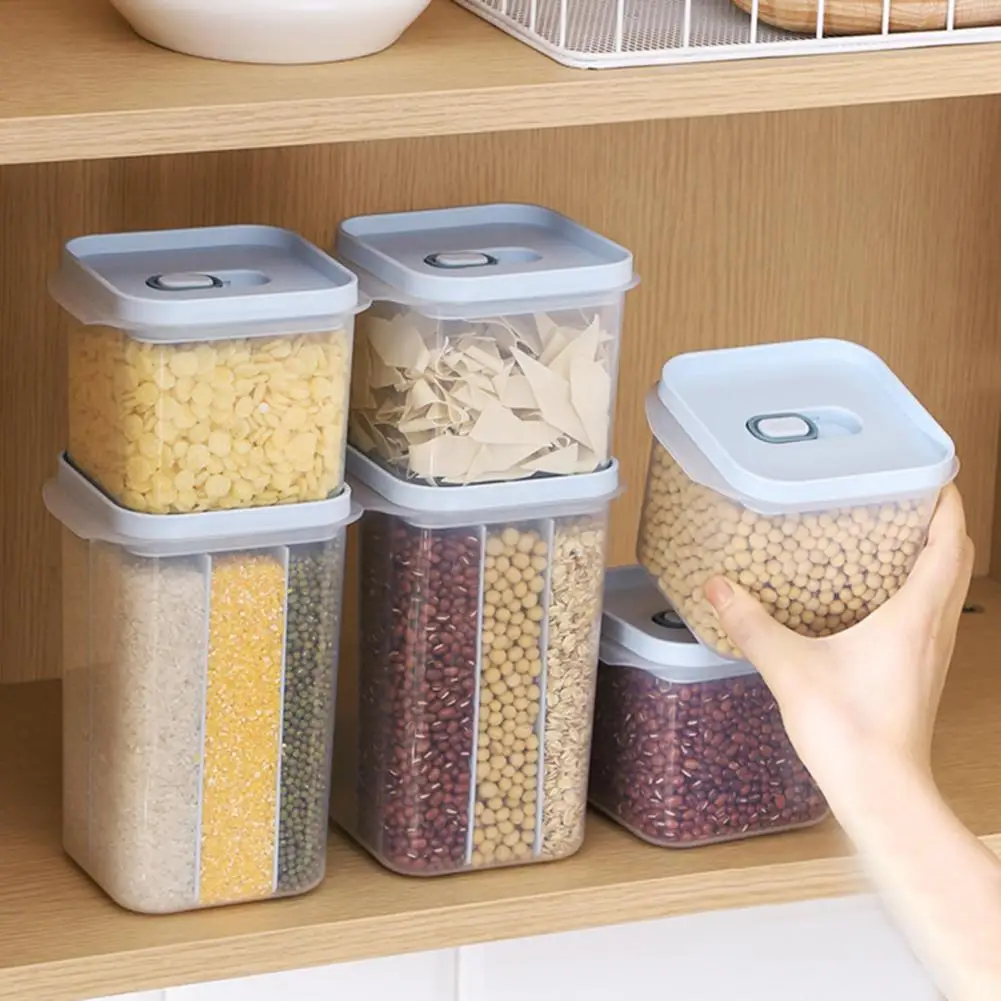 Plastic Kitchen Pot Lid Storage Organizer With Removable Baffle