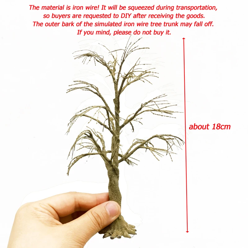 Model Wire Trunk 10cm/15cm/18cm/23cm/28cm for Making Handmade Tree Model DIY Material Miniature Tree Train Layout shrub strips model,simulated tree model