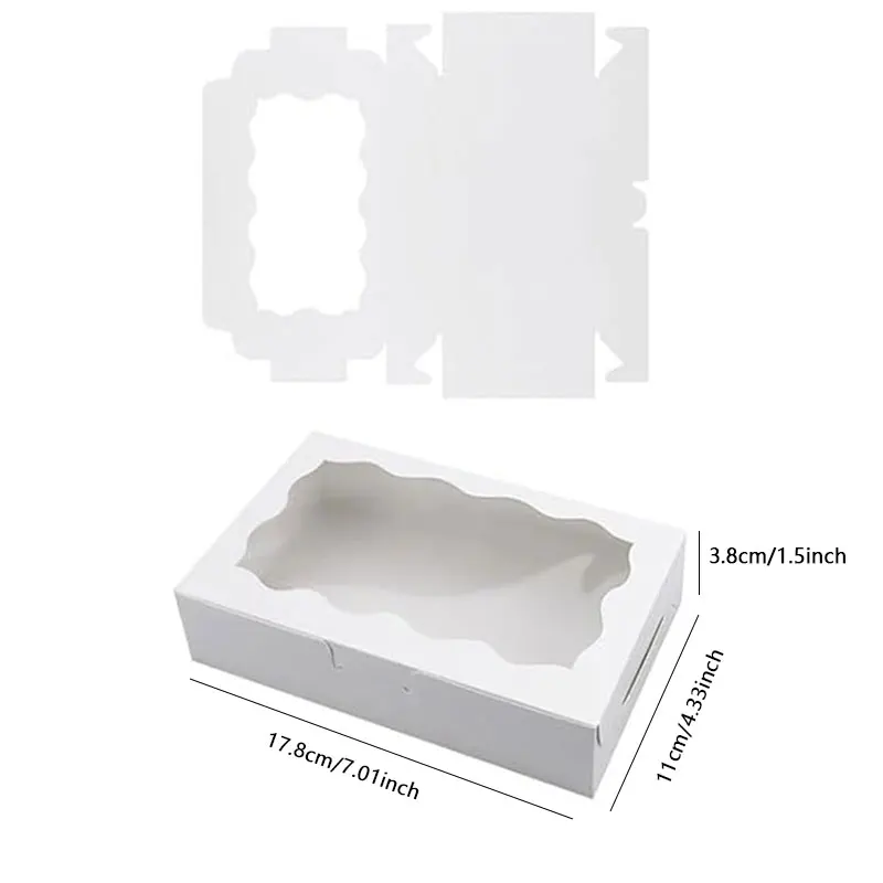 Kraft paper boxes filled with cookies