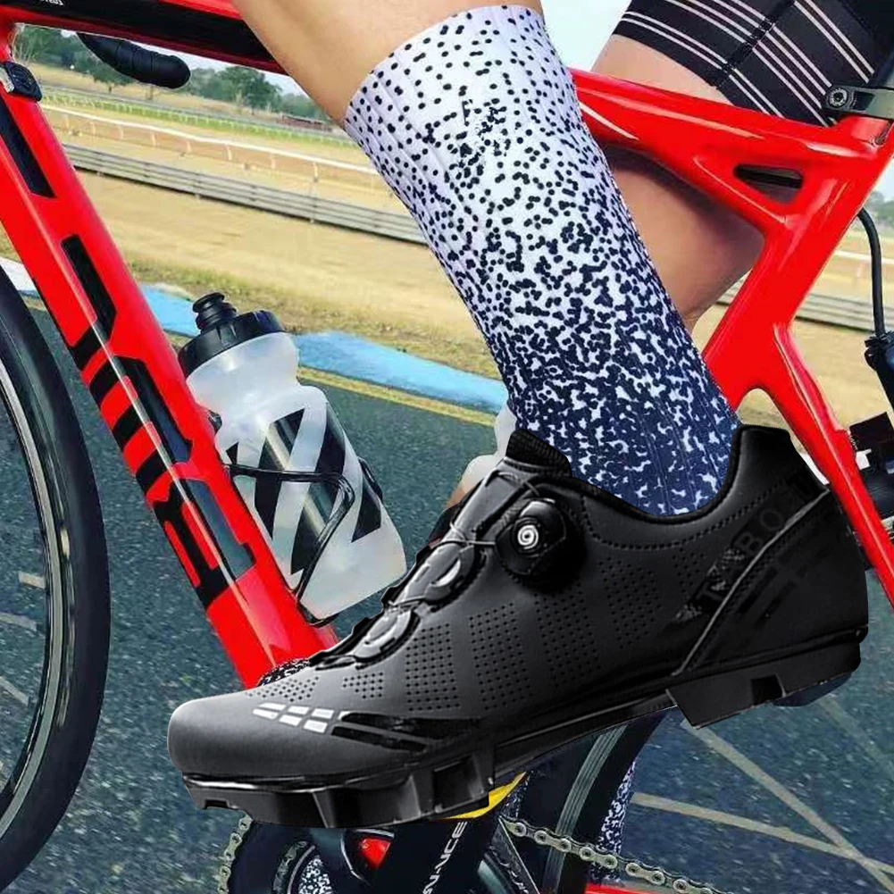 Lightweight Men's Cycling Shoes for Road and Mountain Biking-Enhanced Performance and Comfort