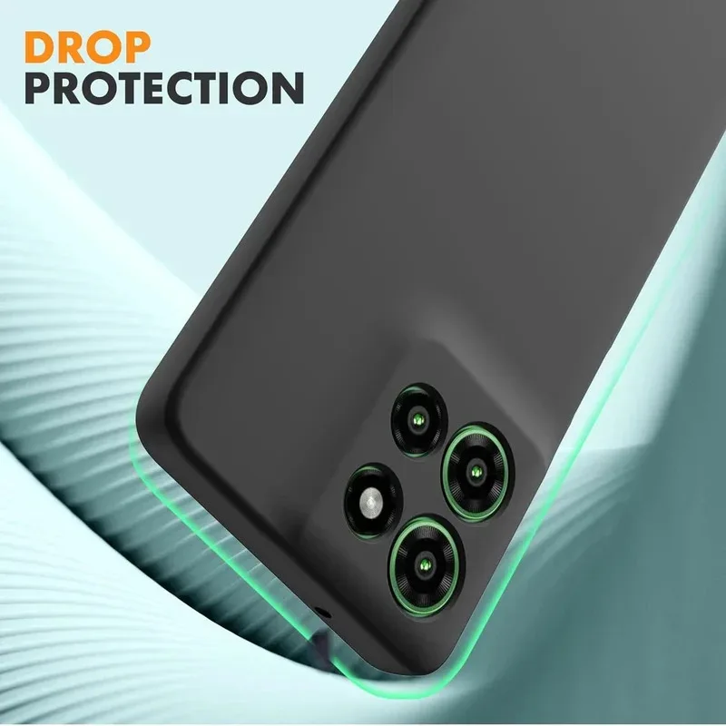 Flexible Liquid Silicone TPU Phone Case Back Cover - Edge70 Series