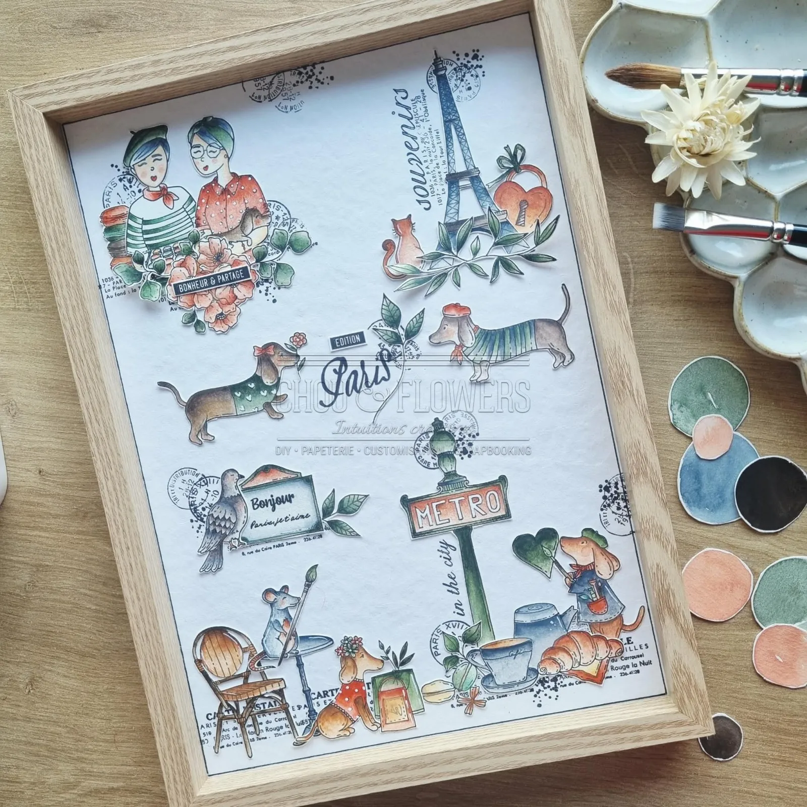 Paris Travel Silicone Stamp 4