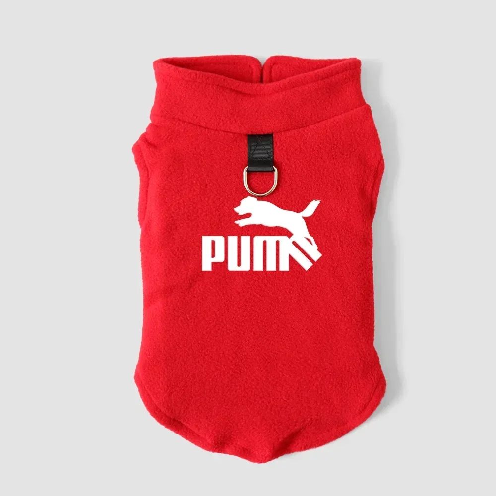 Polaire pour chien amusante imprimée PUMdog avec accroche laisse - 2025 - Vêtement et accessoires pour chiens - Doglovedesign