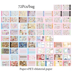 Good Mood Maker Decorative Sticker Collection - 72 Pieces for DIY Scrapbooking, Journals, and Crafts (S24248-1)