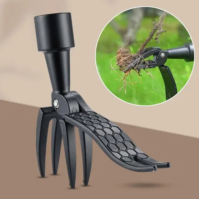 Gyomhúzó Szerszám Gyomnövény Kézikönyv Eltávolító Kertészkedés Kézi Ásó A Háztáji Fedélzetek Pázsitjaihoz - Image 2