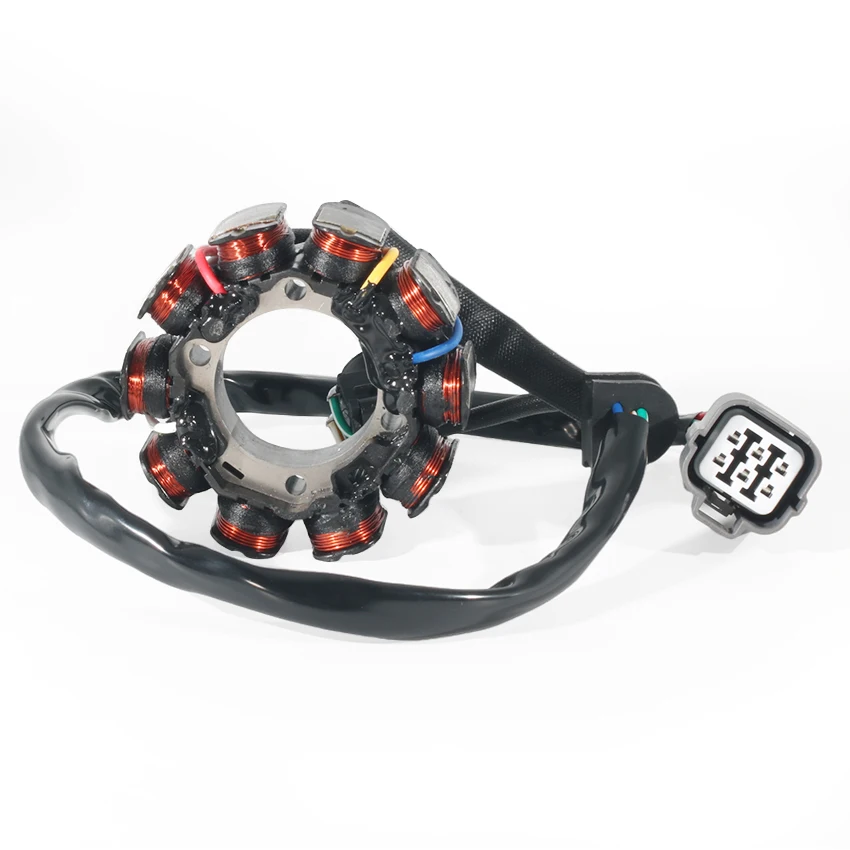 오토바이 발전기 고정자 코일, 가와사키 KLX450R KLX450A8F KLX450A9F 용, OEM:21003-0070 OEM:21003-0090