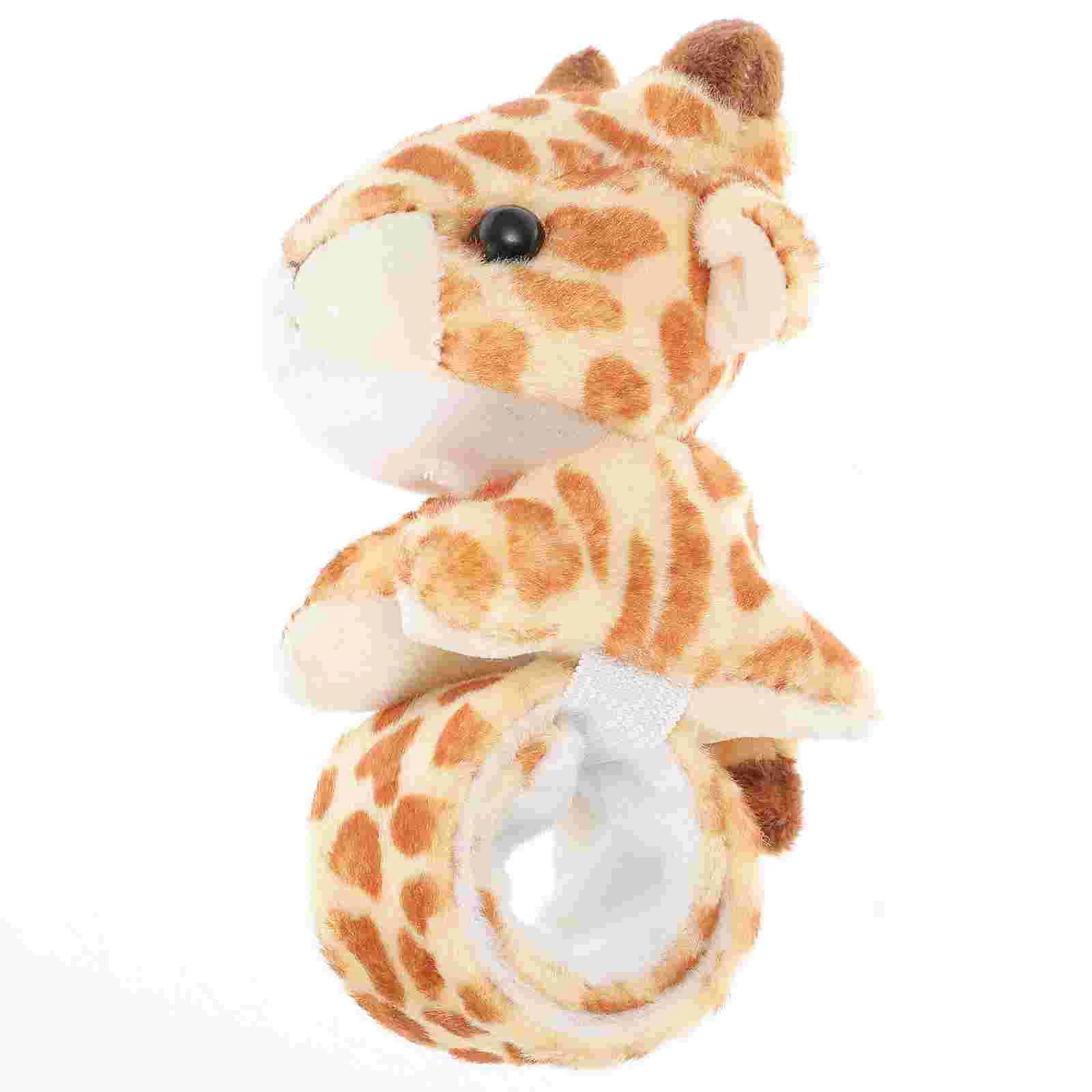 

Cartoon Slap Bracelet Stuffed Animal Wristband Plush Toy Kids Favor Toys Baby Shower Birthday Party Supplies