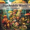 Whimsical Tree House Adult Picture Book Enchanting Mushroom Home Micro World Sketches Perfect Pencil Coloring Book 1