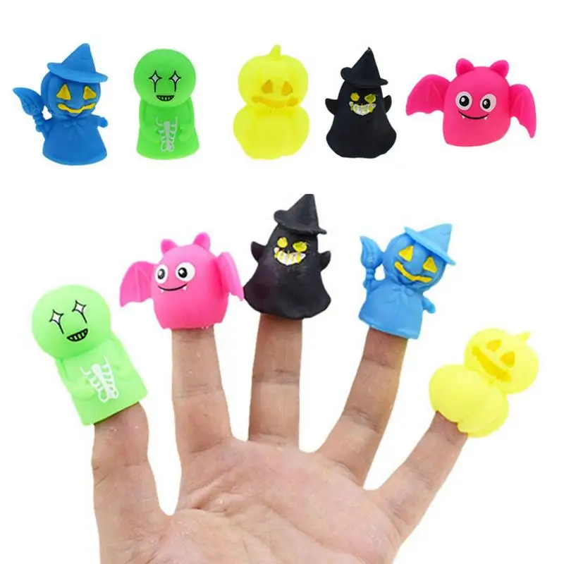 

Finger Puppets Cartoon Hand Doll Finger Puppet Colorful Children Story Early Education Soothing Doll Plush Toy Hands Party Toys