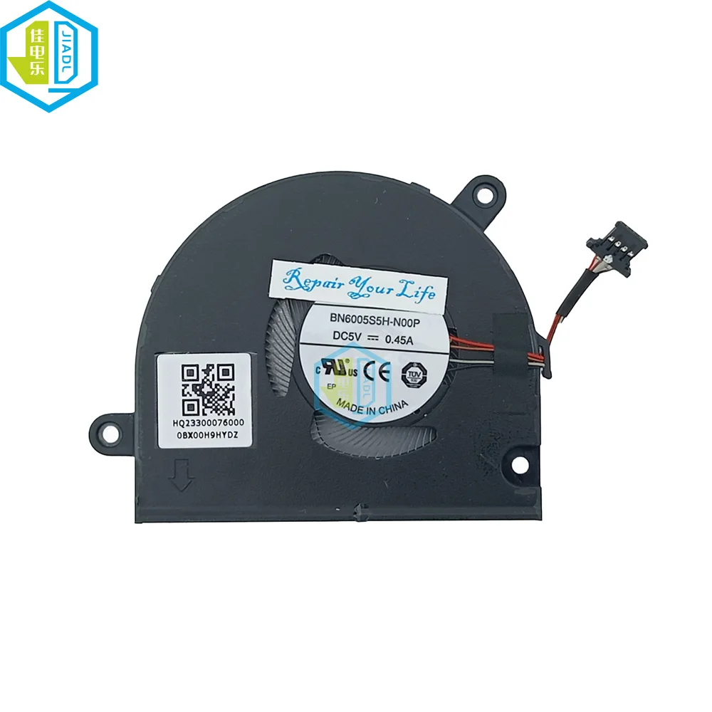 Notebook Cpu Ventilador de Refrigeração Ventiladores do Radiador para Lenovo Ideapad 13s Yoga Slim 713itl05 7-13acn05 5f10s13925 Bn6005s5h N01p N00p - Imagem 3