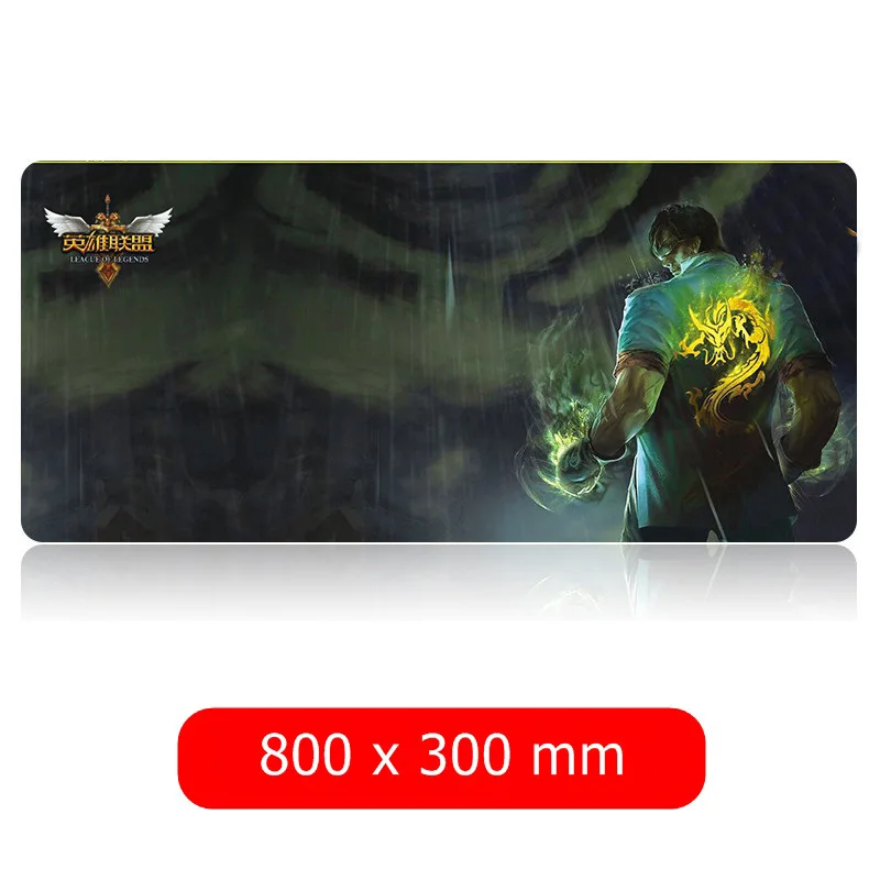 Large Size Gaming Mouse Pad Anti-slip Natural Rubber PC Computer Gamer Mousepad Desk Mat Locking Edge for CS GO LOL Dota