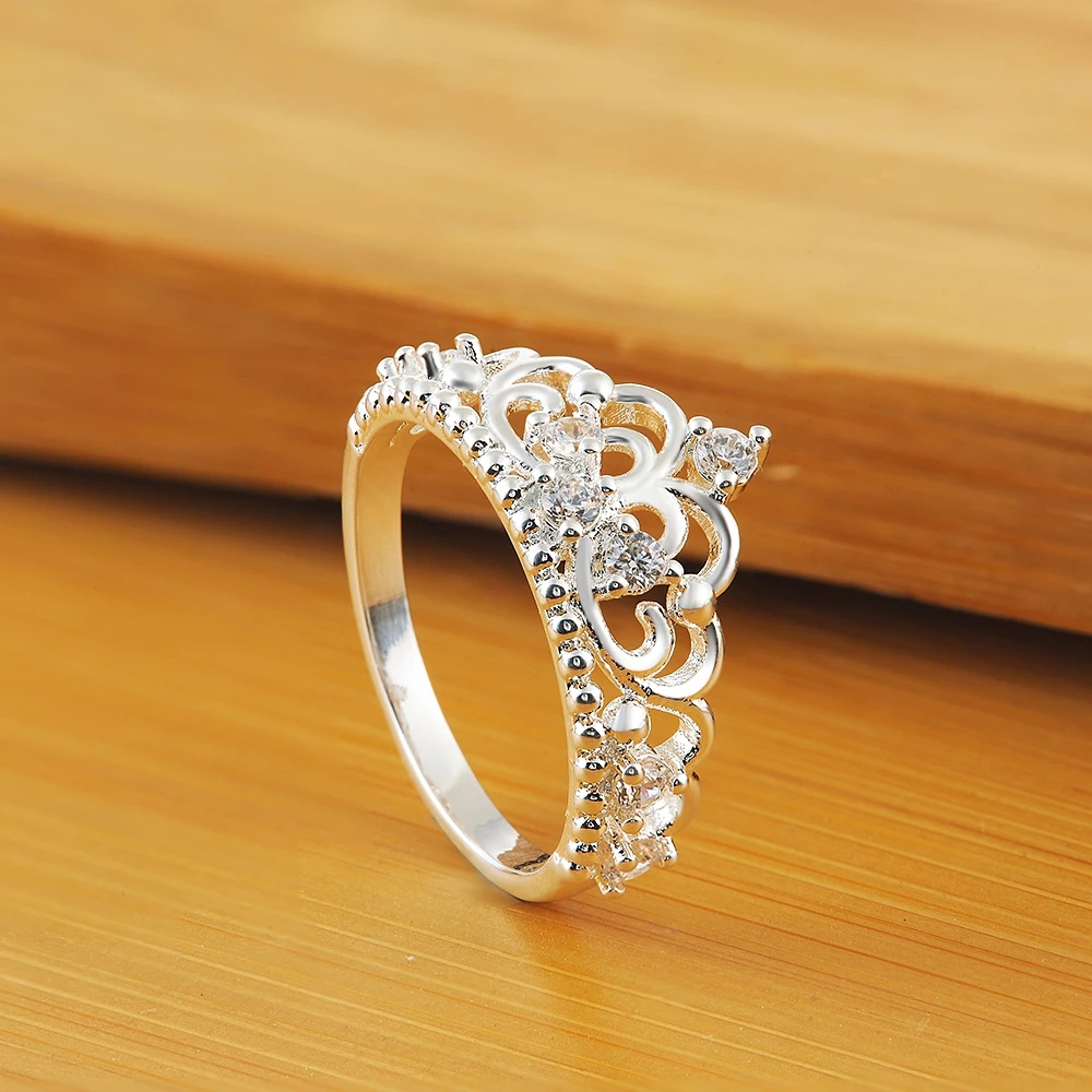 Silver Queen Ring Design For Girl Silver Ring Designs Crown Style