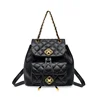 High-Grade Texture Small Female Design Backpack New Real Leather Shoulder Bag For Women Luxury Backpack 1