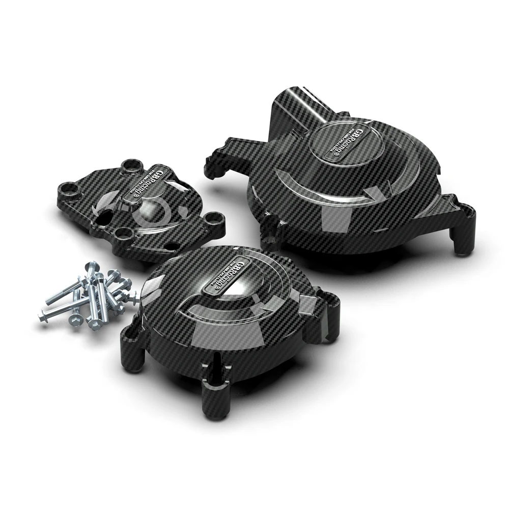 Motorcycle Engine Cover Engine Cover Protector Engine Guard Motorcycle Accessory Set FOR Triumph DAYTONA 675R 2013-STREET TRIPLE 765 (S,R & RS)-Engine Protective Cover